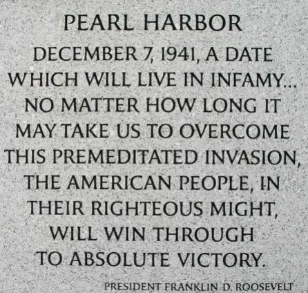 80th Anniversary of Pearl Harbor